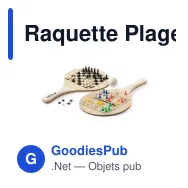 Raquette Plage Pecter - Miniature 7