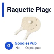 Raquette Plage Saiker - Miniature 1