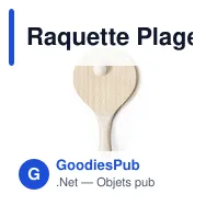 Raquette Plage Saiker - Miniature 2
