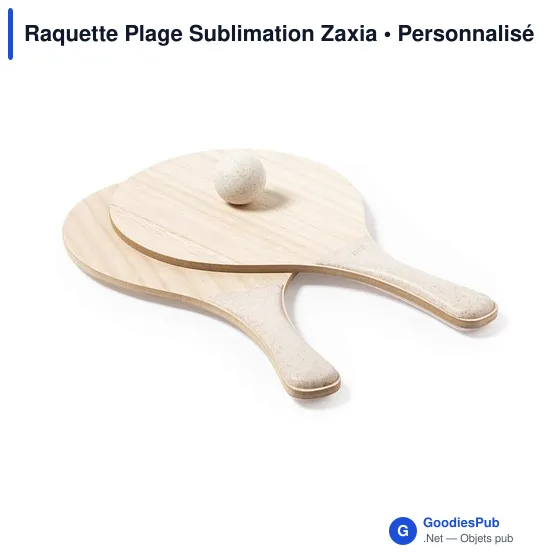Raquette Plage Sublimation Zaxia - Image 4