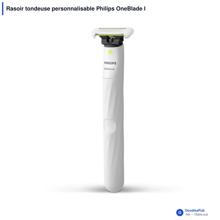 Rasoir tondeuse personnalisable Philips OneBlade Intimate avec logo - OneBlade - Image 2