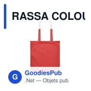 RASSA COLOURED Sac shopping en toile 270 gr/m² - Miniature 11