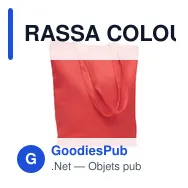 RASSA COLOURED Sac shopping en toile 270 gr/m² - Miniature 12
