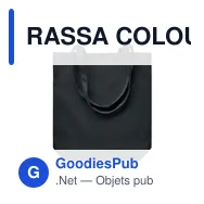 RASSA COLOURED Sac shopping en toile 270 gr/m² - Miniature 6