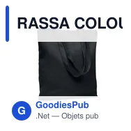 RASSA COLOURED Sac shopping en toile 270 gr/m² - Miniature 7