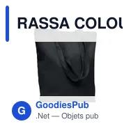RASSA COLOURED Sac shopping en toile 270 gr/m² - Miniature 9