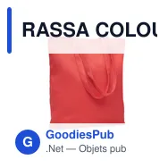 RASSA COLOURED Sac shopping en toile 270 gr/m² - Miniature 10