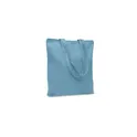 Variante bleu pétrole - RASSA COLOURED Sac shopping en toile 270 gr/m²