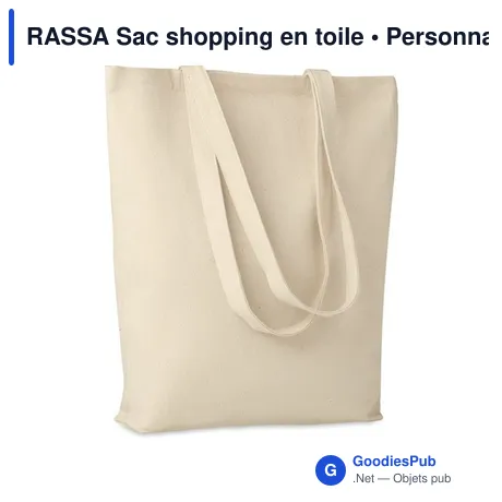 RASSA Sac shopping en toile