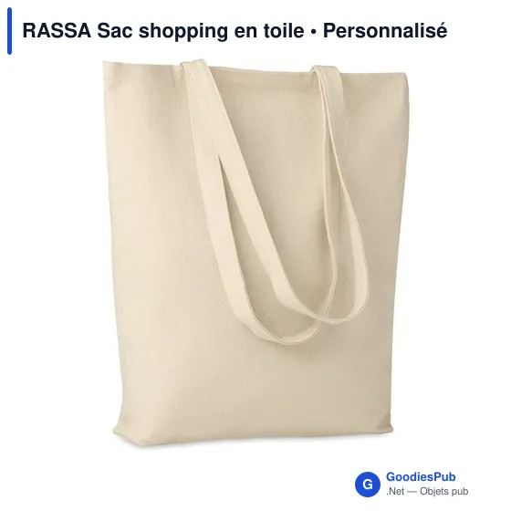 RASSA Sac shopping en toile - Image 1