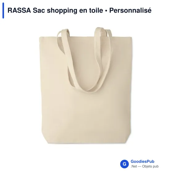 RASSA Sac shopping en toile - Image 2
