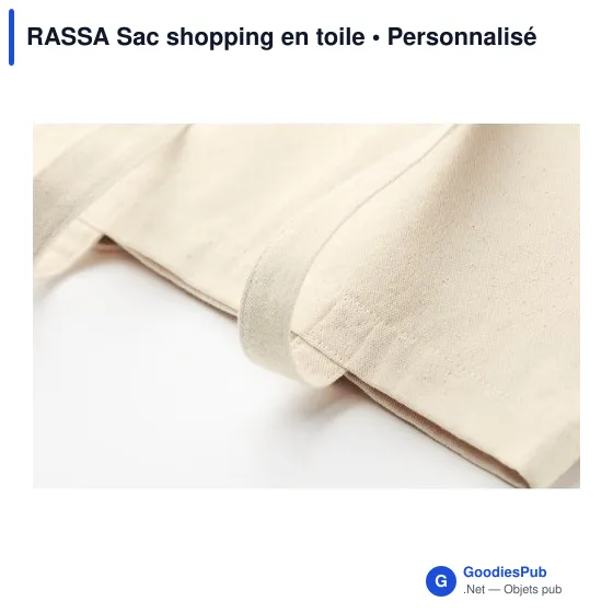 RASSA Sac shopping en toile - Image 6