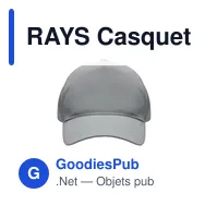 RAYS Casquette 5 panneaux - Miniature 2