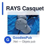 RAYS Casquette 5 panneaux - Miniature 3