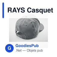 RAYS Casquette 5 panneaux - Miniature 5