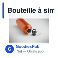 Bouteille à simple paroi personnalisable 1L avec logo - RE-ONE MOSS - Miniature 10