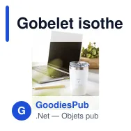 Gobelet isotherme personnalisable Re-Steel RCS avec logo - Miniature 12