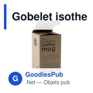 Gobelet isotherme personnalisable Re-Steel RCS avec logo - Miniature 4