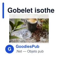 Gobelet isotherme personnalisable Re-Steel RCS avec logo - Miniature 5