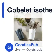 Gobelet isotherme personnalisable Re-Steel RCS avec logo - Miniature 6