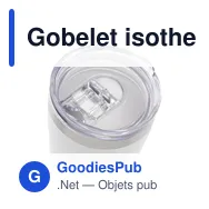Gobelet isotherme personnalisable Re-Steel RCS avec logo - Miniature 9