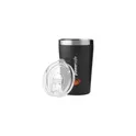 Variante noir - Gobelet isotherme personnalisable Re-Steel RCS avec logo