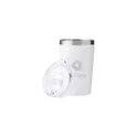 Variante blanc - Gobelet isotherme personnalisable Re-Steel RCS avec logo
