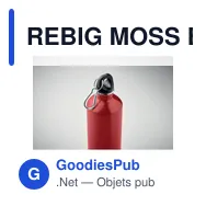 REBIG MOSS Bouteille monocouche 750ml - Miniature 3