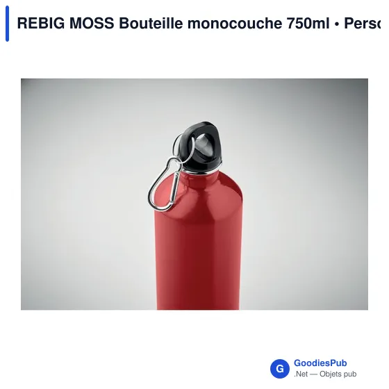REBIG MOSS Bouteille monocouche 750ml - Image 3