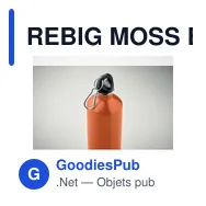 REBIG MOSS Bouteille monocouche 750ml - Miniature 7
