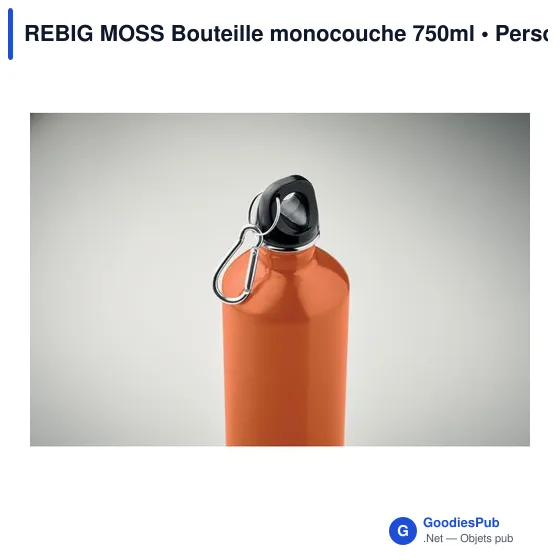 REBIG MOSS Bouteille monocouche 750ml - Image 7