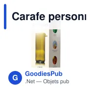 Carafe personnalisable Rebottled® 600 ml avec logo - Miniature 7