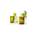 Variante olive - Carafe personnalisable Rebottled® 600 ml avec logo