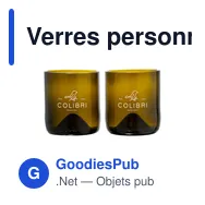 Verres personnalisables Rebottled® Short Tumbler 2-pack avec logo - Miniature 1
