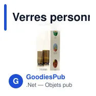 Verres personnalisables Rebottled® Tumbler 2-pack avec logo - Miniature 2