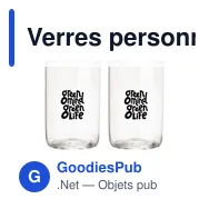 Verres personnalisables Rebottled® Tumbler 2-pack avec logo - Miniature 9