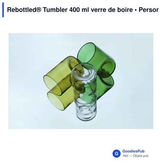 Verre à boire personnalisable Rebottled® Tumbler 400 ml avec logo - Image 8