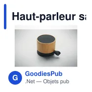 Haut-parleur sans fil personnalisable RECAR BAMBOO avec logo - Miniature 12