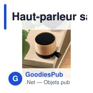 Haut-parleur sans fil personnalisable RECAR BAMBOO avec logo - Miniature 7