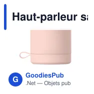 Haut-parleur sans fil personnalisable RECAR avec logo - Miniature 2