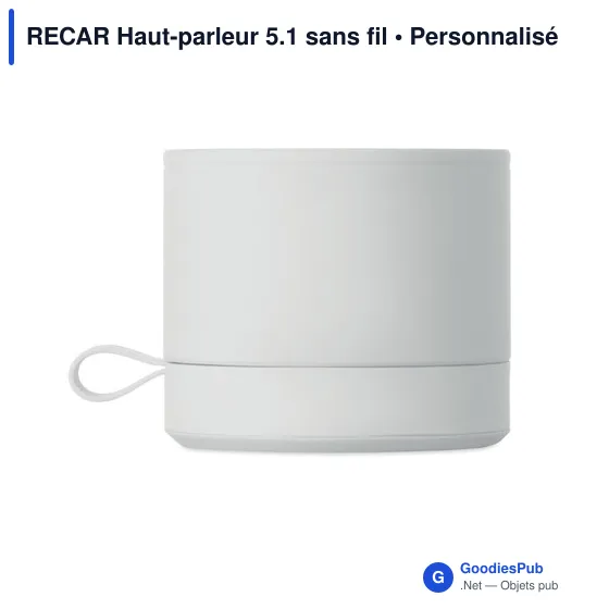 Haut-parleur sans fil personnalisable RECAR avec logo - Image 11