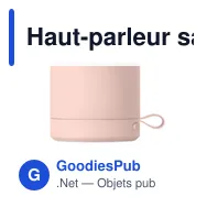 Haut-parleur sans fil personnalisable RECAR avec logo - Miniature 3