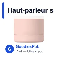 Haut-parleur sans fil personnalisable RECAR avec logo - Miniature 4