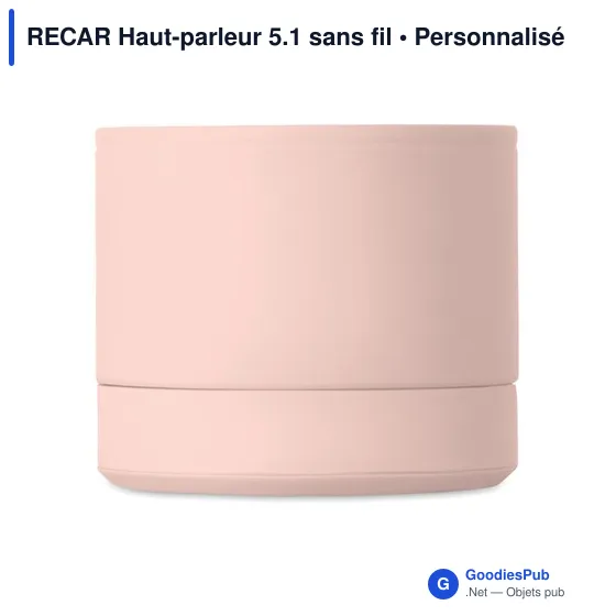 Haut-parleur sans fil personnalisable RECAR avec logo - Image 4