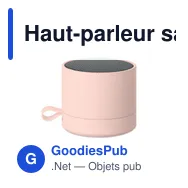 Haut-parleur sans fil personnalisable RECAR avec logo - Miniature 8