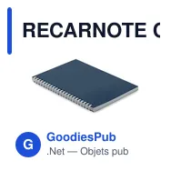 RECARNOTE Cahier A5 en carton recyclé - Miniature 6
