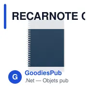 RECARNOTE Cahier A5 en carton recyclé - Miniature 8