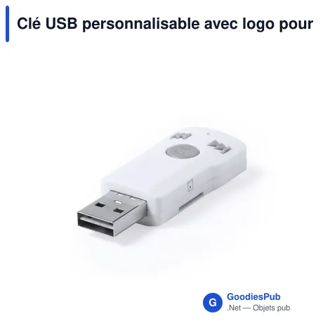Clé USB personnalisable avec logo pour entreprises - Récepteur Bluetooth Domky