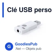 Clé USB personnalisable avec logo pour entreprises - Récepteur Bluetooth Domky - Miniature 3