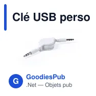 Clé USB personnalisable avec logo pour entreprises - Récepteur Bluetooth Domky - Miniature 4